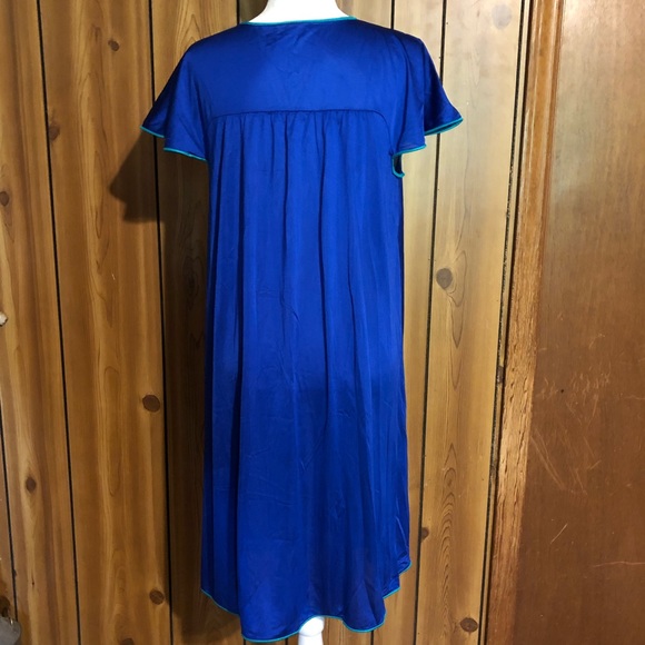 Shadowline Satin Lustre Nightgown - Picture 4 of 6